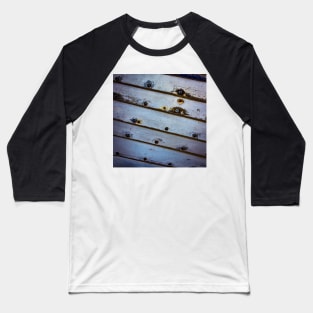 Old White Wooden Boat Baseball T-Shirt